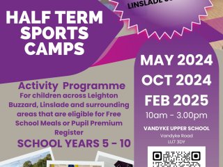 Opening Schools Facility Fund Programme- Holiday Camps- Booking Form